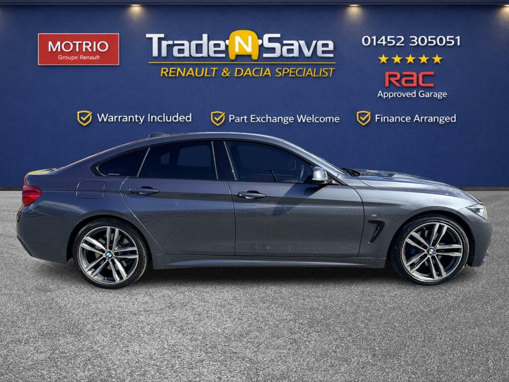 BMW 4 Series Gran Coupe 2.0 420I M Sport Euro 6 Ss Grey #2