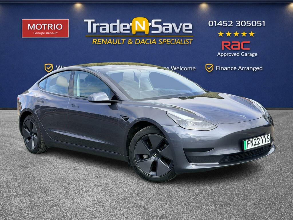Tesla Model 3 Standard Range Plus Rwd FN22YYS Grey
