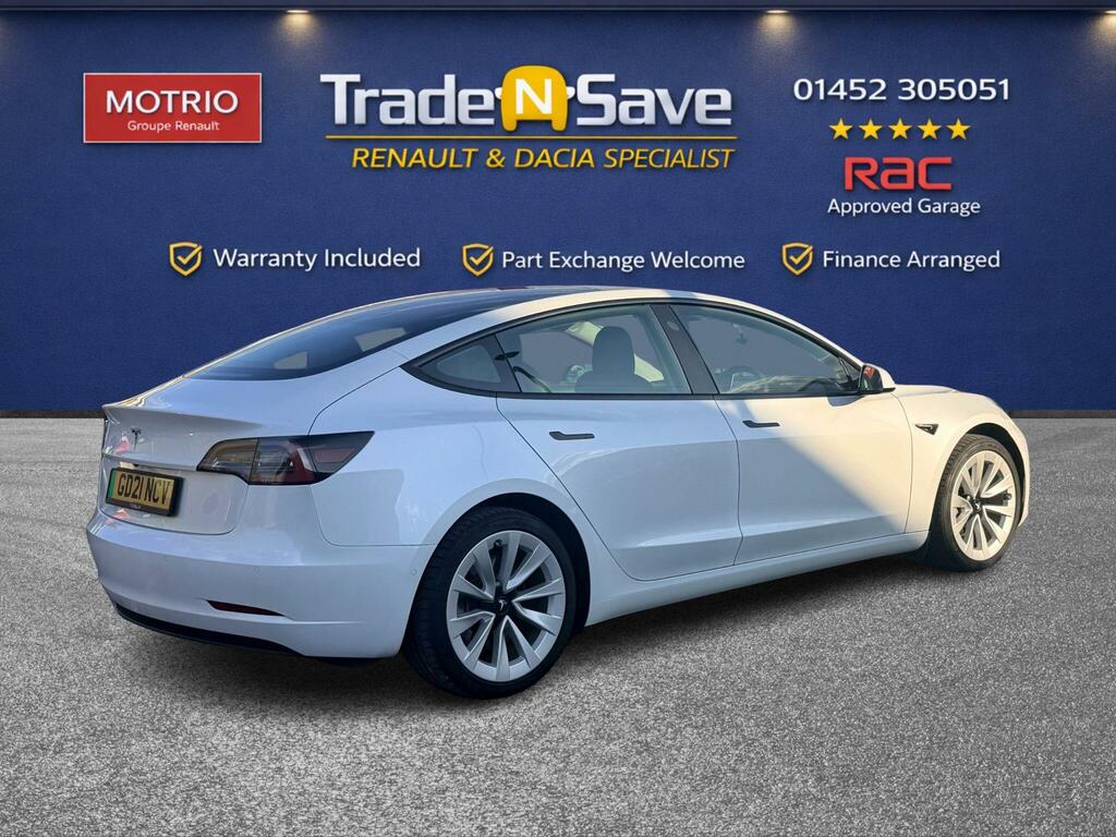 Tesla Model 3 Standard Range Plus Rwd GD21NCV White #3