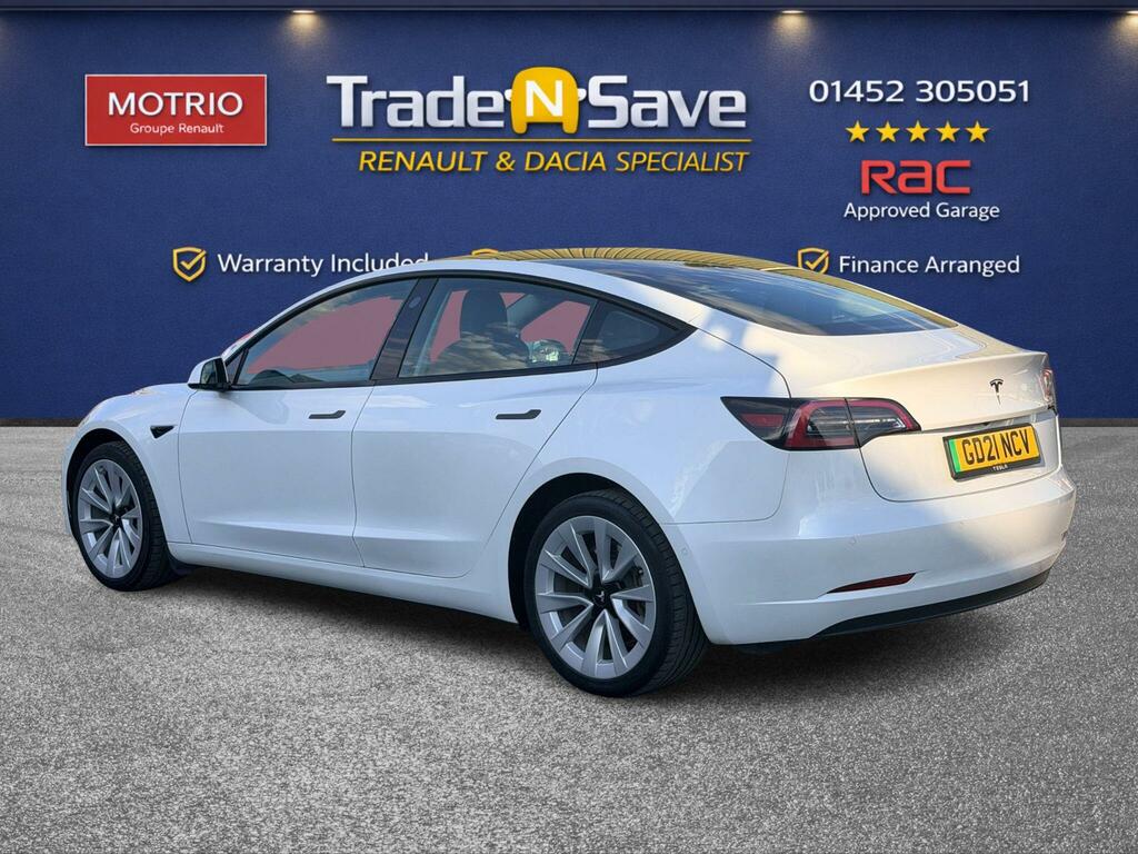 Tesla Model 3 Standard Range Plus Rwd GD21NCV White #6