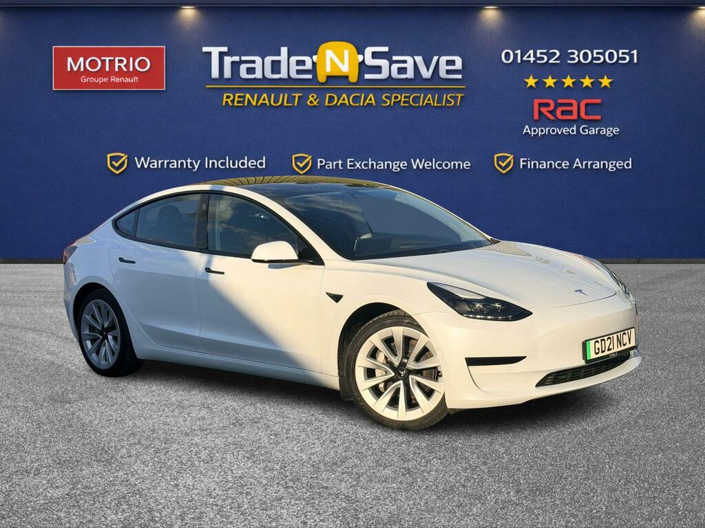Tesla Model 3 Standard Range Plus Rwd GD21NCV White