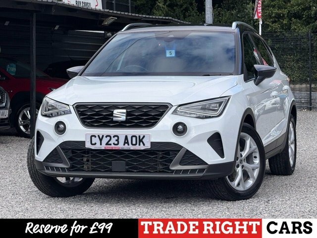Seat Arona 1.0 Tsi Fr - One Owner CY23AOK White