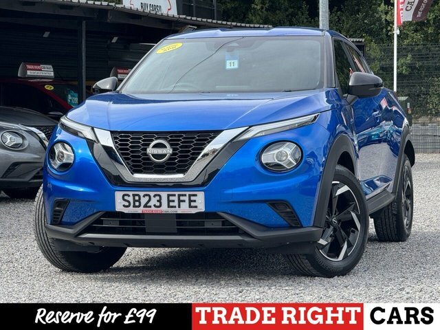 Nissan Juke 1.0 Dig-t N-connecta Nav - Ultra Low Mileage Blue