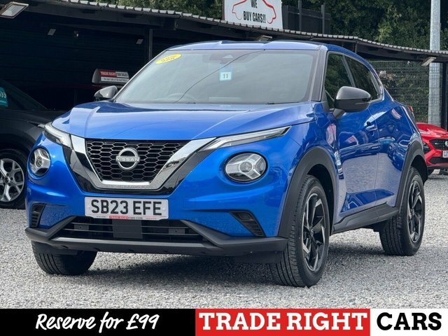 Nissan Juke 1.0 Dig-t N-connecta Nav - Ultra Low Mileage Blue #4