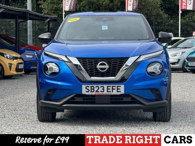 Nissan Juke 1.0 Dig-t N-connecta Nav - Ultra Low Mileage Blue #5