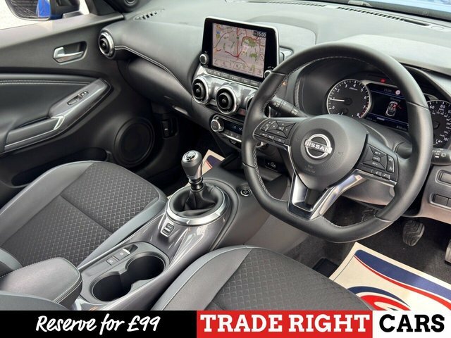 Nissan Juke 1.0 Dig-t N-connecta Nav - Ultra Low Mileage Blue #2