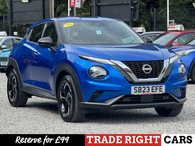 Nissan Juke 1.0 Dig-t N-connecta Nav - Ultra Low Mileage Blue #6