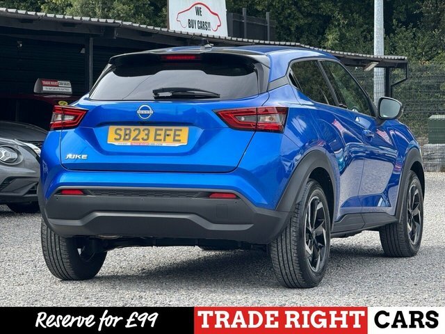 Nissan Juke 1.0 Dig-t N-connecta Nav - Ultra Low Mileage Blue #3