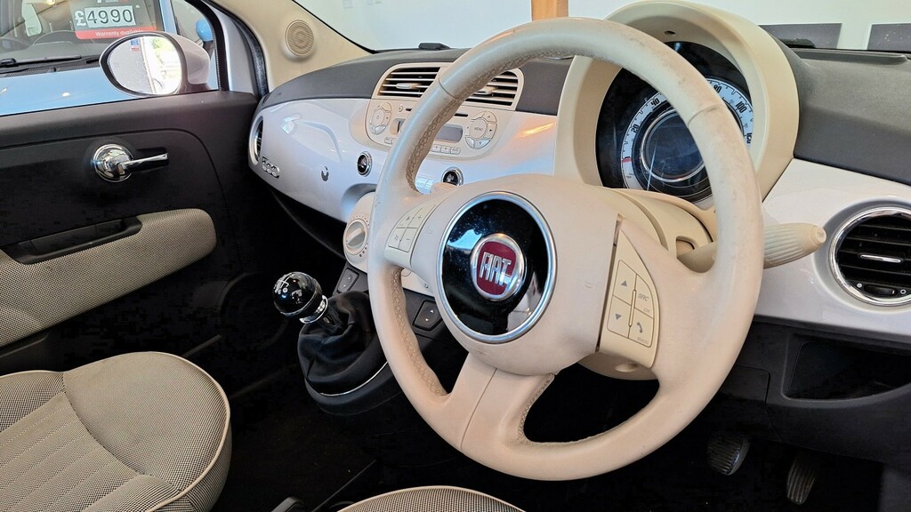 Fiat 500 1.2L C Lounge Convertible Euro 4 Red #17