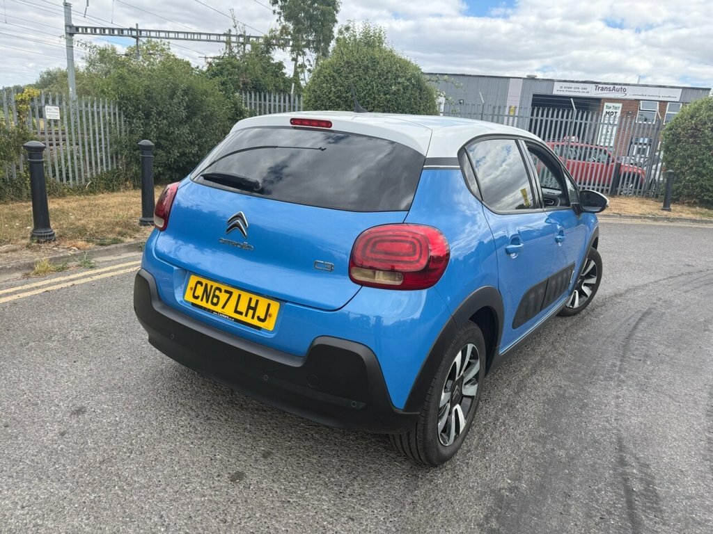 Citroen C3 1.2L Flair CN67LHJ Blue #3