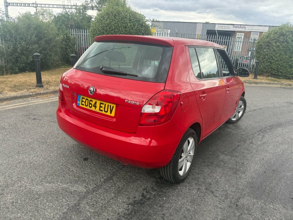 Skoda Fabia 1.2L Se Red #3