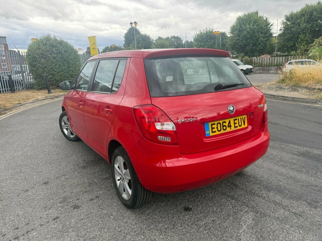 Skoda Fabia 1.2L Se Red #6