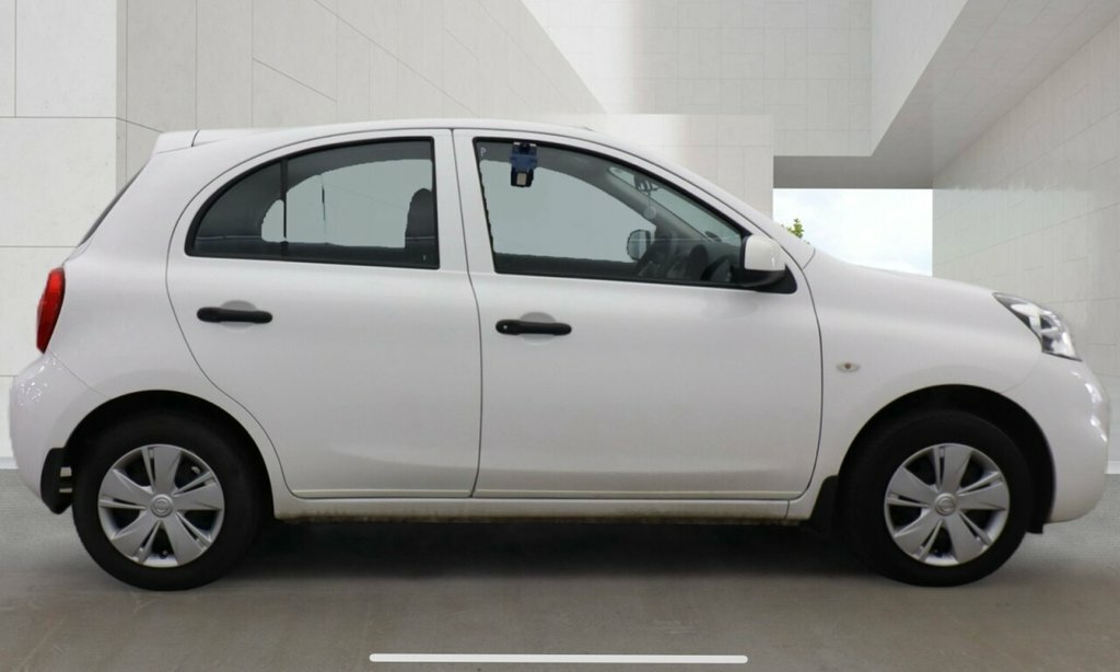 Nissan Micra 1.2L Visia White #5