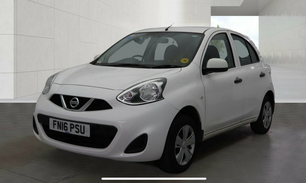 Nissan Micra 1.2L Visia White