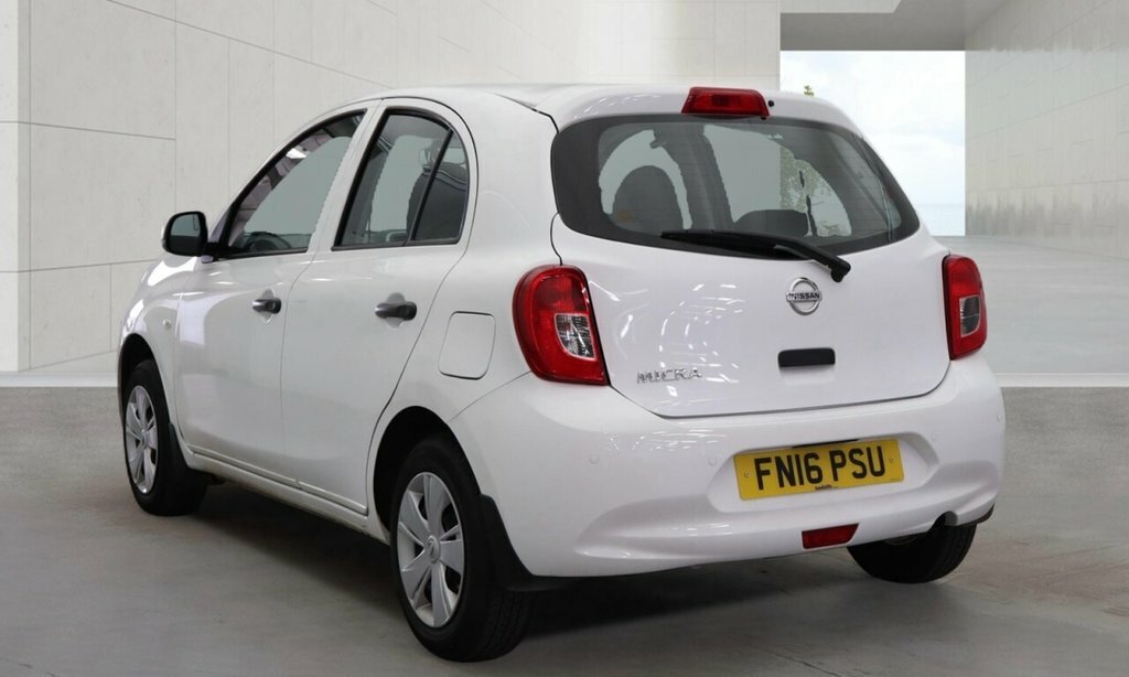 Nissan Micra 1.2L Visia White #3