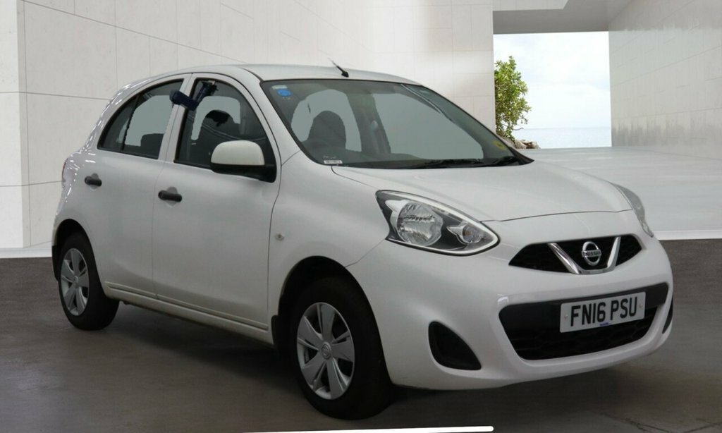 Nissan Micra 1.2L Visia White #2