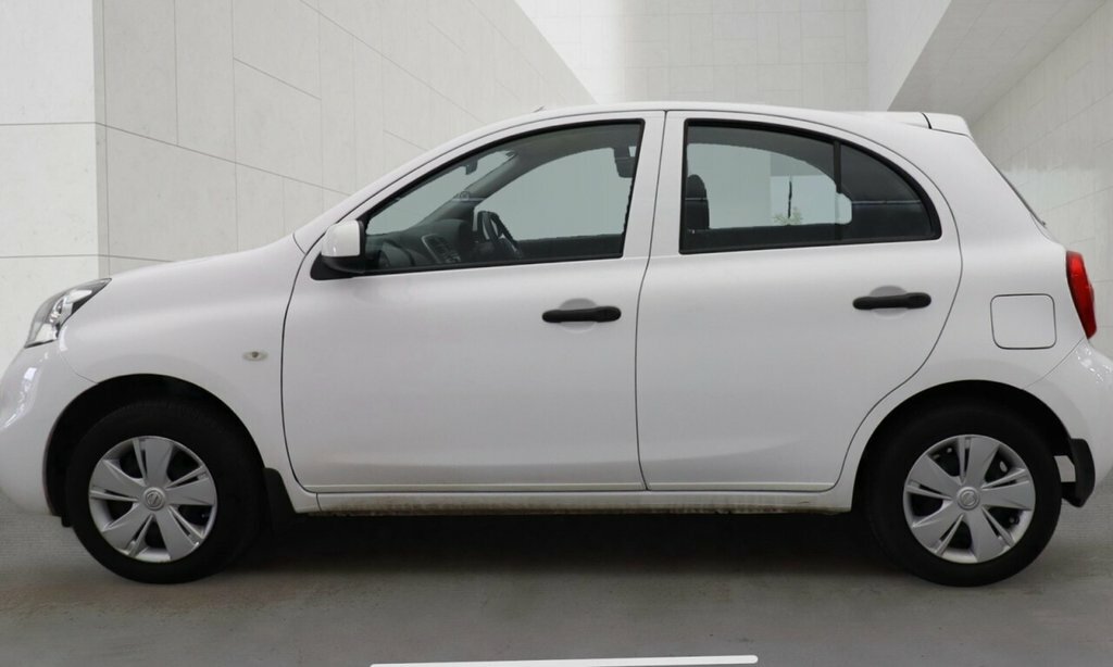 Nissan Micra 1.2L Visia White #6