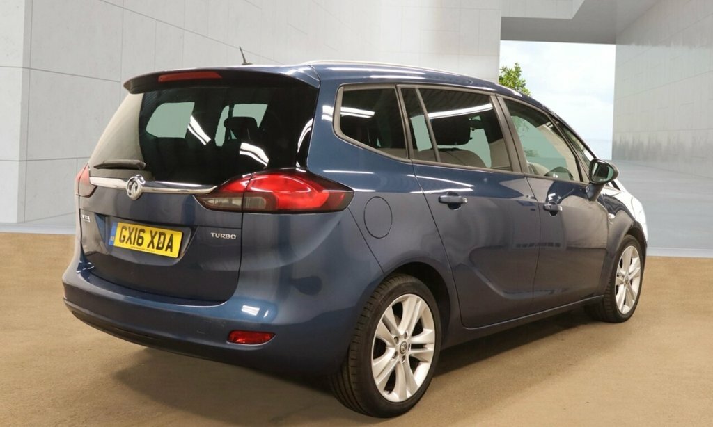 Vauxhall Zafira Tourer 1.4L Sri Blue #4