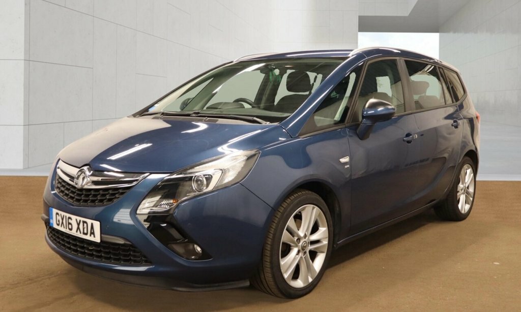 Vauxhall Zafira Tourer 1.4L Sri Blue