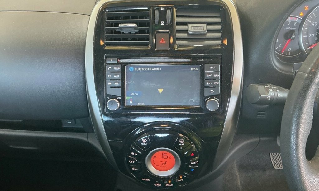 Nissan Micra 1.2 Acenta Hatchback Euro 6 80 White #9