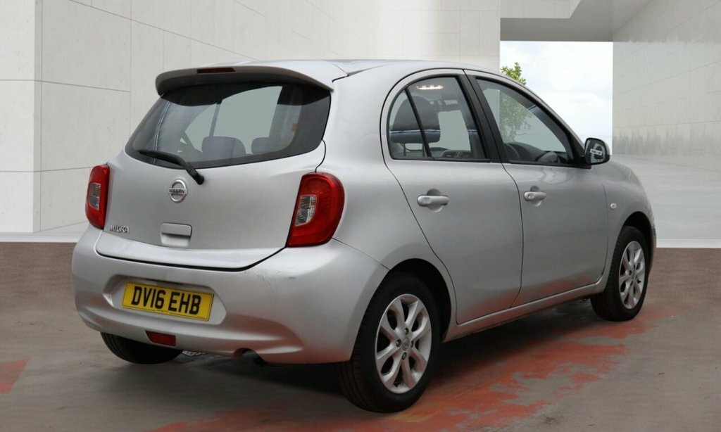 Nissan Micra 1.2L Acenta Silver #4