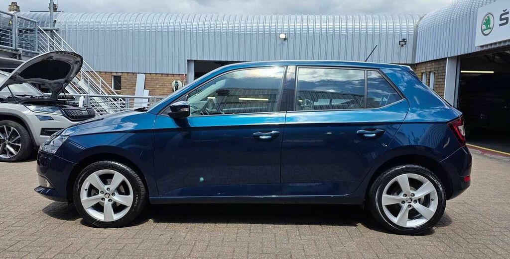 Skoda Fabia 1.0 Tsi Se L EO21VDD Blue #4