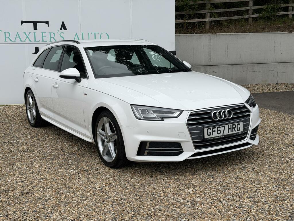 Audi A4 Avant 1.4 Tfsi S Line Estate Euro 6 S GF67HRG White #4