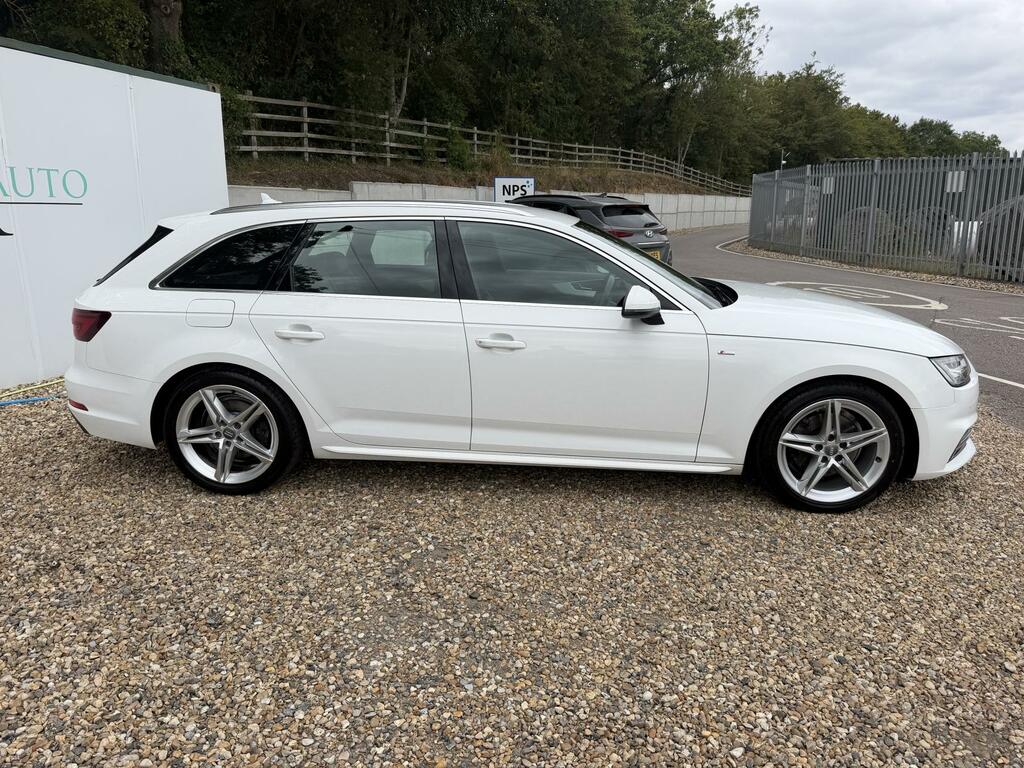 Audi A4 Avant 1.4 Tfsi S Line Estate Euro 6 S GF67HRG White #5