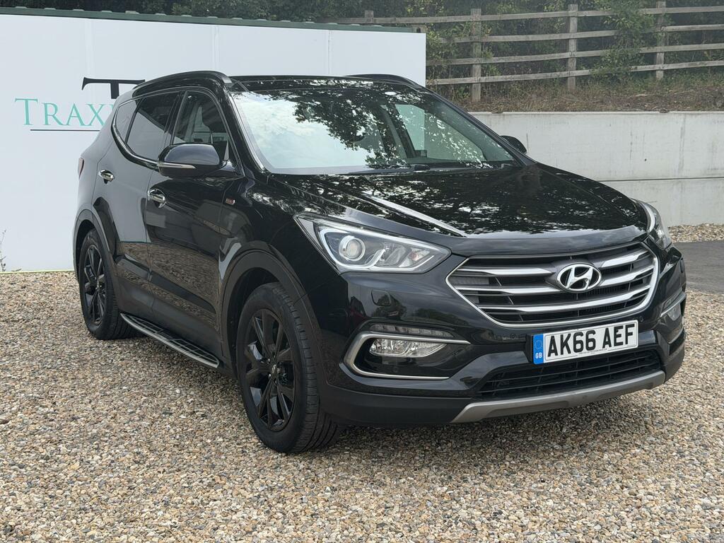 Hyundai Santa Fe 2.2 Crdi Blue Drive Wiggins Edition Suv AK66AEF Black #2