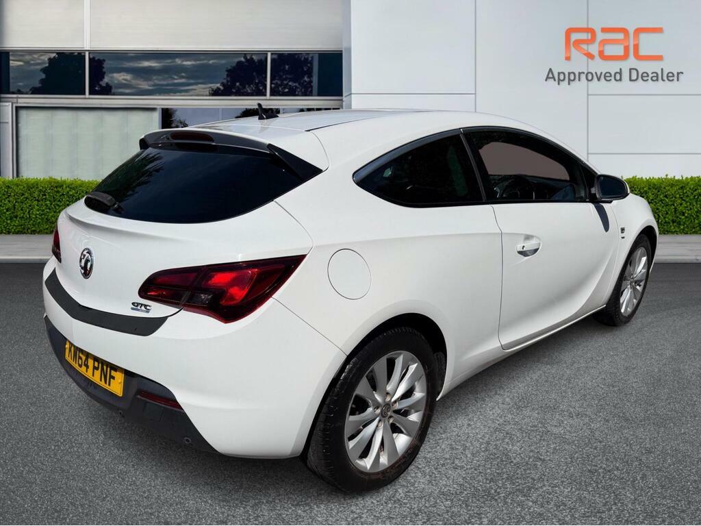 Vauxhall Astra GTC 1.6I Turbo Limited Edition Euro 6 Ss White #14