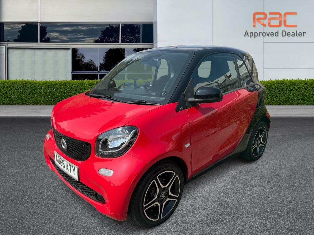 Smart Fortwo 0.9T Prime Premium Twinamic Euro 6 S S Red