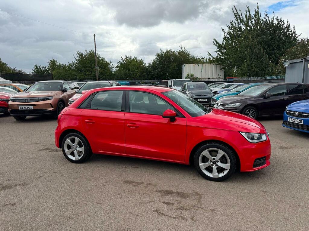 Audi A1 1.6 Tdi Sport Sportback Euro 6 Ss Nav Red