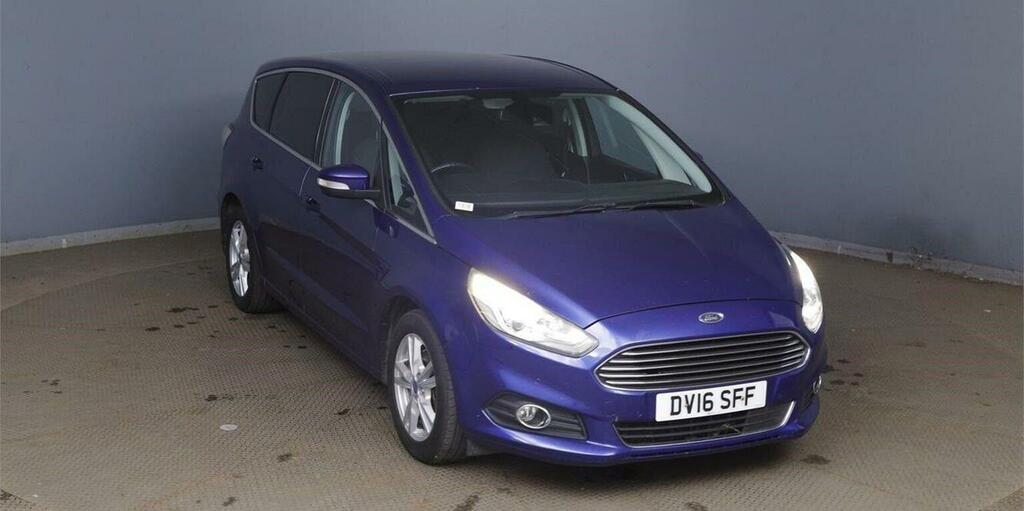 Ford S-Max 2.0 Tdci Titanium Powershift Euro 6 Ss Blue