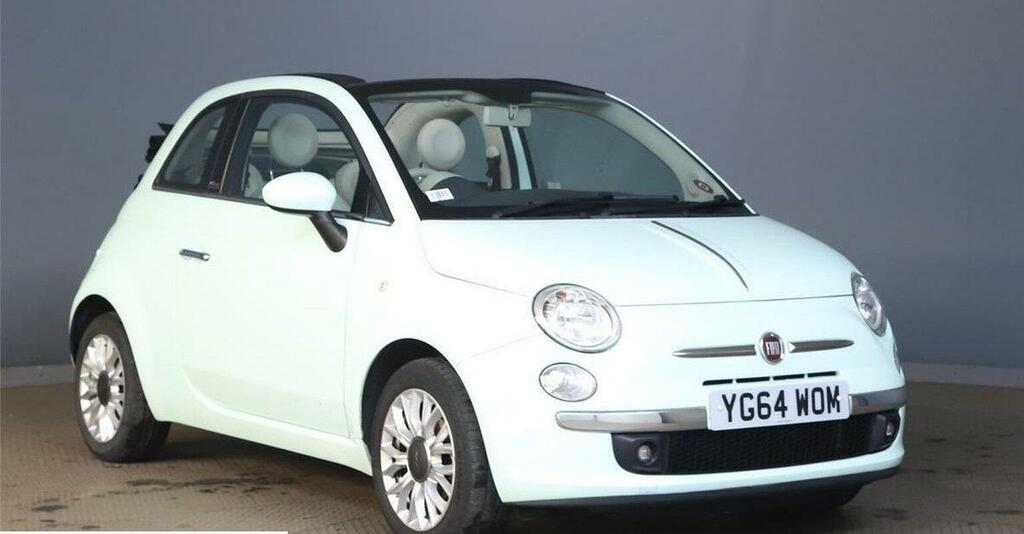 Fiat 500C 1.2 Lounge Dualogic Euro 6 Ss Green