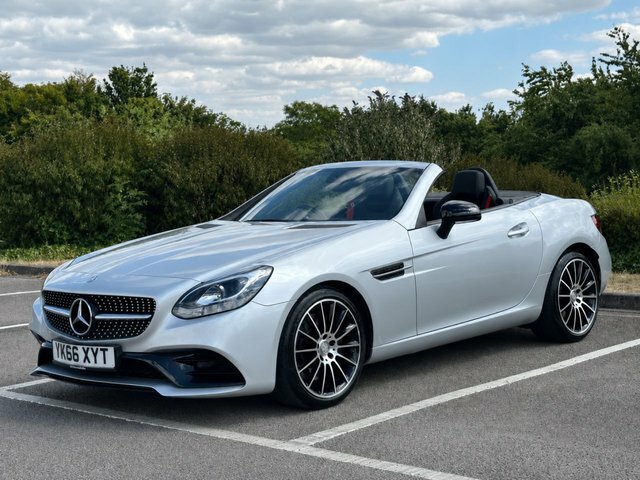 Mercedes-Benz SLC Slc200 Amg Line Convertible Black #3