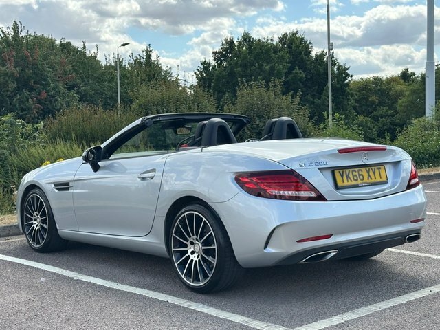 Mercedes-Benz SLC Slc200 Amg Line Convertible Black #4
