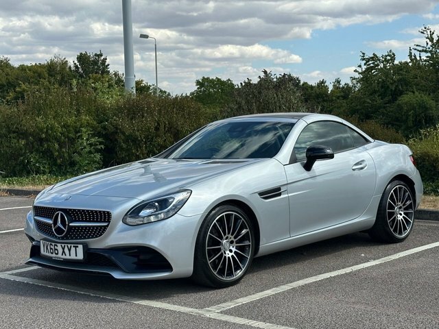 Mercedes-Benz SLC Slc200 Amg Line Convertible Black #5