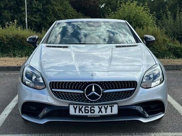 Mercedes-Benz SLC Slc200 Amg Line Convertible Black #2