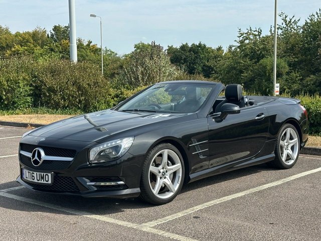 Mercedes-Benz SL Class Sl400 Amg Sport Convertible Black #3