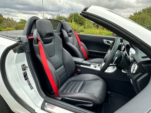 Mercedes-Benz SLC Slc250d Amg Line Convertible White #6