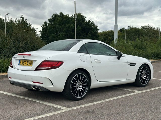 Mercedes-Benz SLC Slc250d Amg Line Convertible White #4