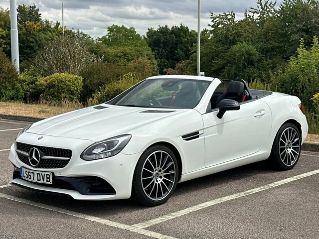 Mercedes-Benz SLC Slc250d Amg Line Convertible White #3