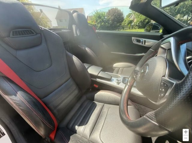 Mercedes-Benz SLC Slc250d Amg Line Convertible White #5