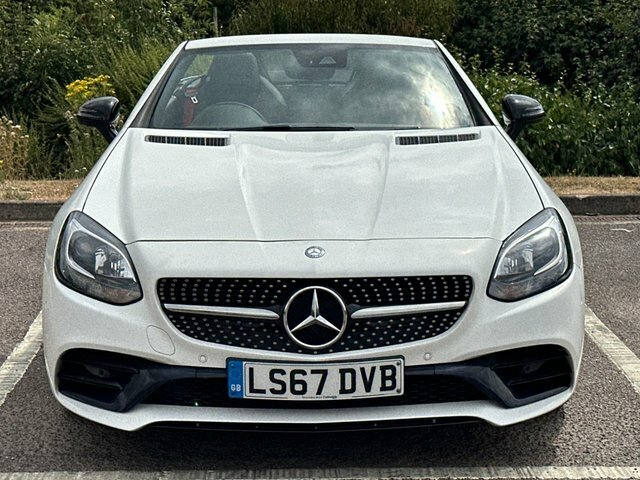 Mercedes-Benz SLC Slc250d Amg Line Convertible White #2
