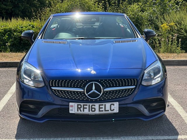 Mercedes-Benz SLC Slc250d Amg Line Convertible Blue #6