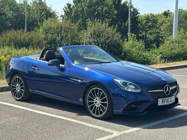 Mercedes-Benz SLC Slc250d Amg Line Convertible Blue