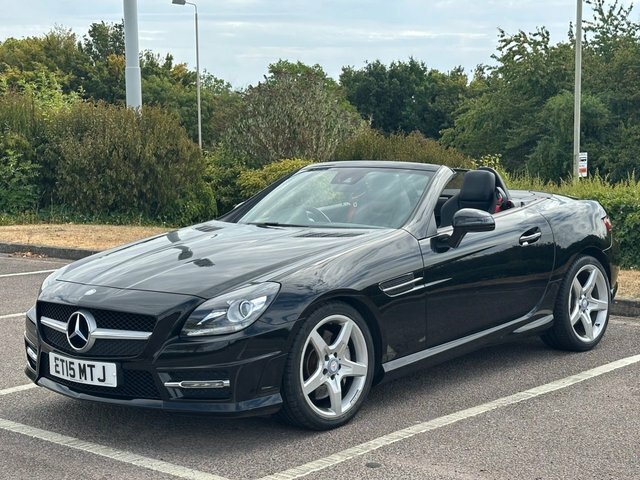 Mercedes-Benz SLK Slk250d Amg Sport Convertible Black #6