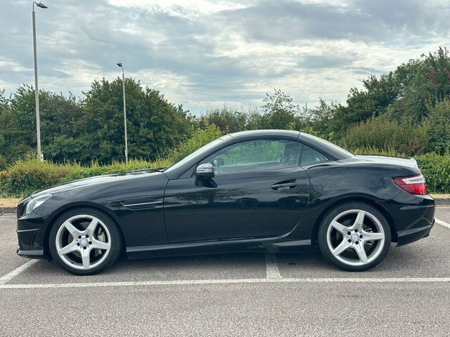 Mercedes-Benz SLK Slk250d Amg Sport Convertible Black #3