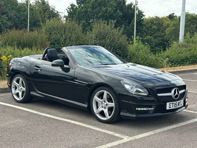 Mercedes-Benz SLK Slk250d Amg Sport Convertible Black