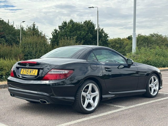Mercedes-Benz SLK Slk250d Amg Sport Convertible Black #4